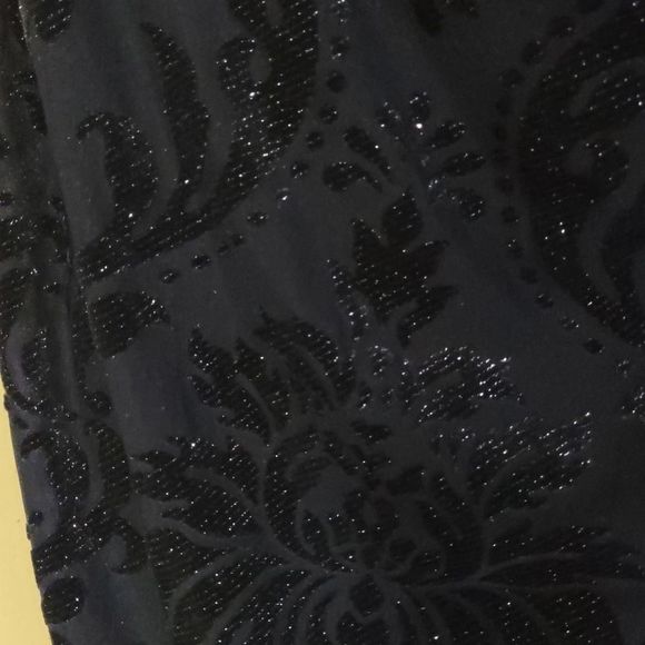 Alex Evenings Embellished Side Ruched Shift Dress Navy 8 - Picture 6 of 10